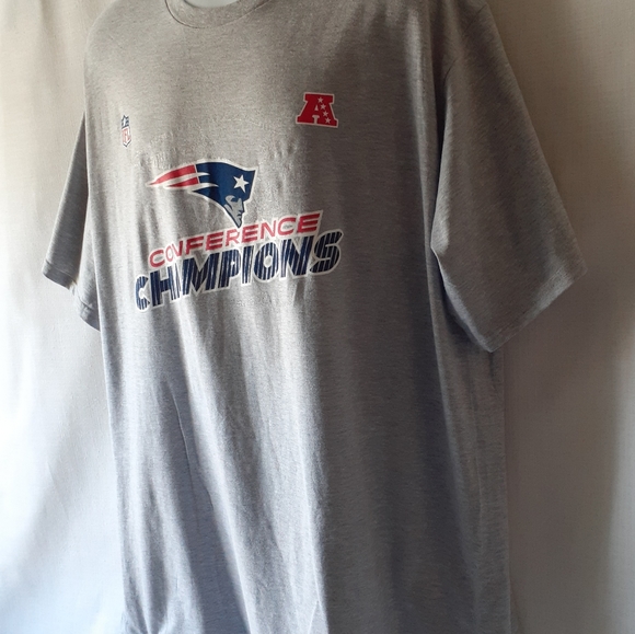 New England Patriots men's gray short-sleeve graphic t-shirt size 3XL - Picture 2 of 8
